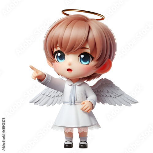 3D Cute angel 