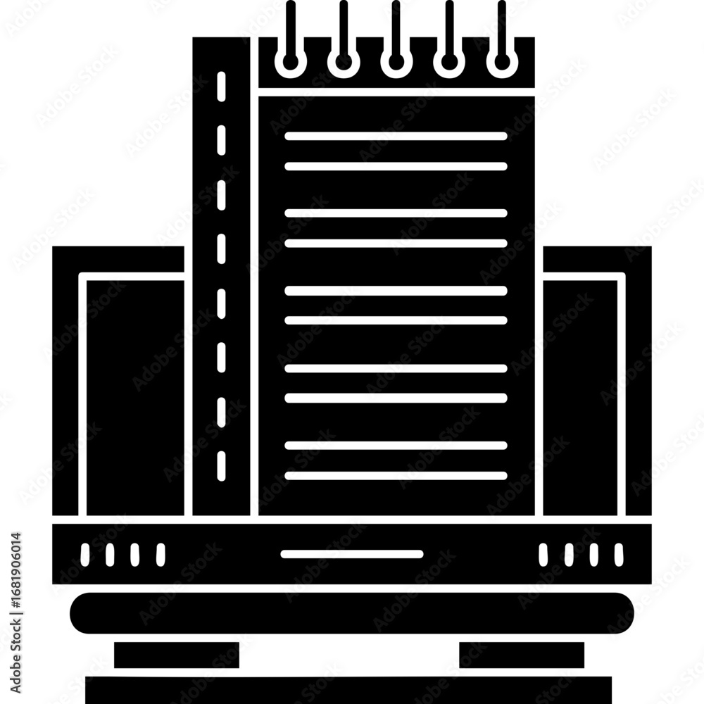 Obraz premium Desktop Computer Icon