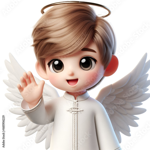 3D Cute angel 