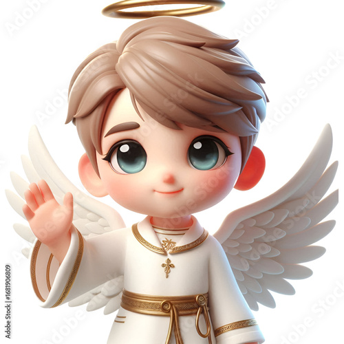 3D Cute angel 