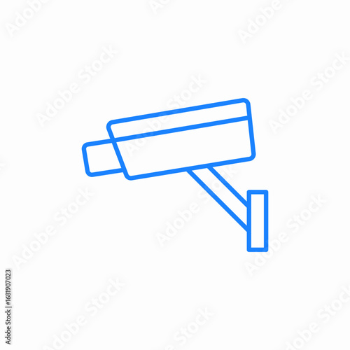security camera icon icon sign vector