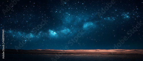 Starry Night Sky: Milky Way and Cosmic Universe Astrophotography