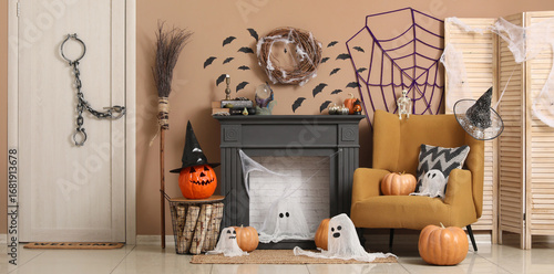 Interior of living room wit...