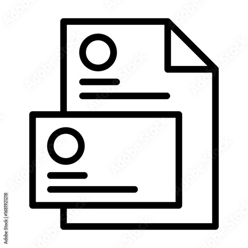 Brand Identity Vector Icon