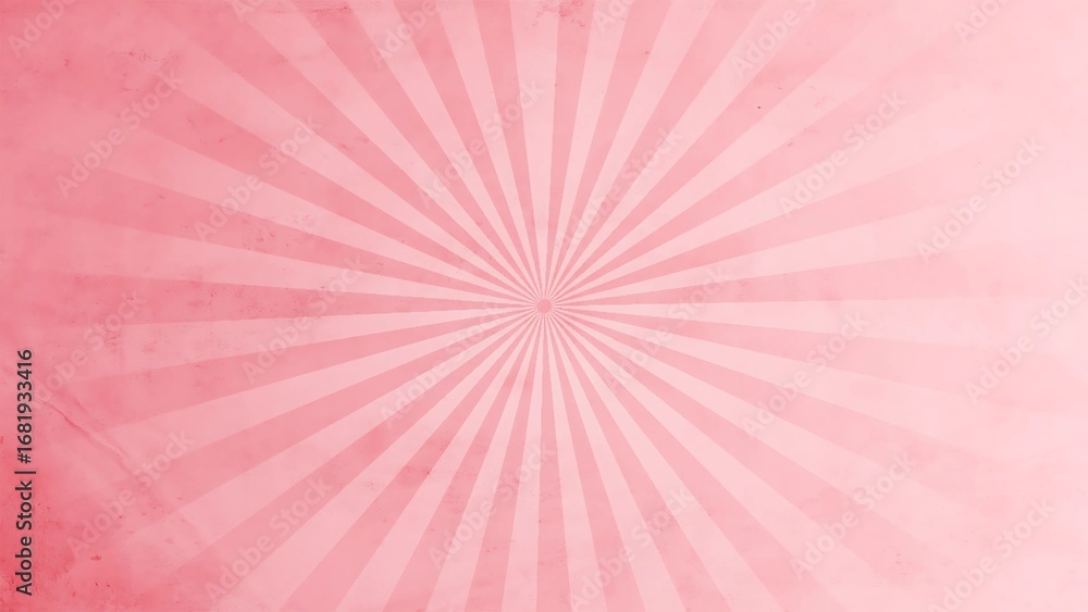 Fototapeta premium Pink Radial burst Grunge Texture Background