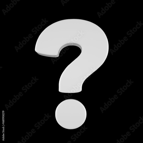 - 3D White Question Mark

- 4K Resolution

- Video Codec: Apple Prores 4444, 30 fps

- Alpha Channel