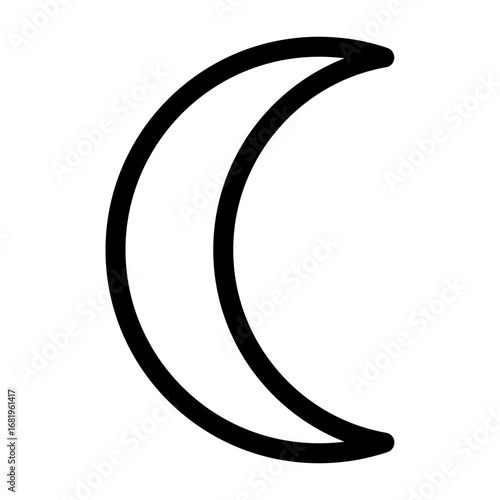 Moon Astrological Symbol
