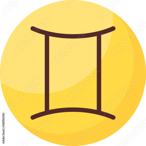 Gemini Astrological Symbol