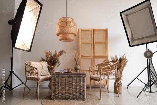 Photo shoot of living room ...