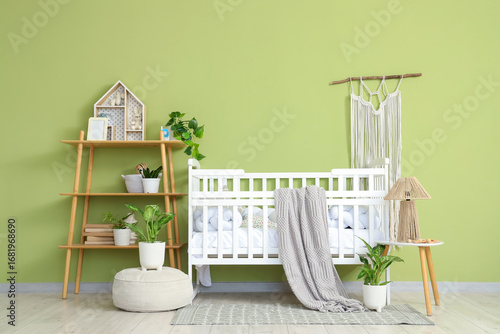 Modern nursery room interio...