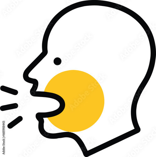 head and thought bubble