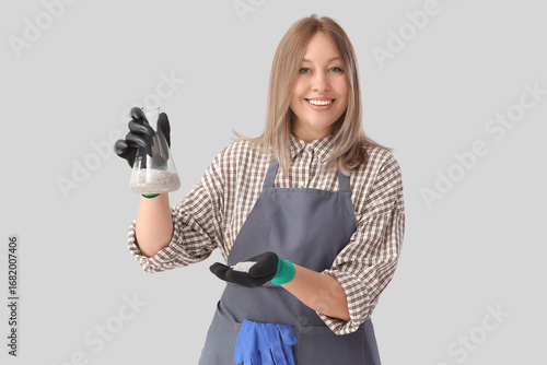 Female agricultural enginee...