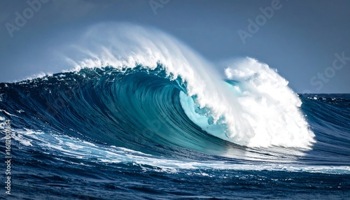Fototapeta Naklejka Na Ścianę i Meble -  Powerful ocean wave