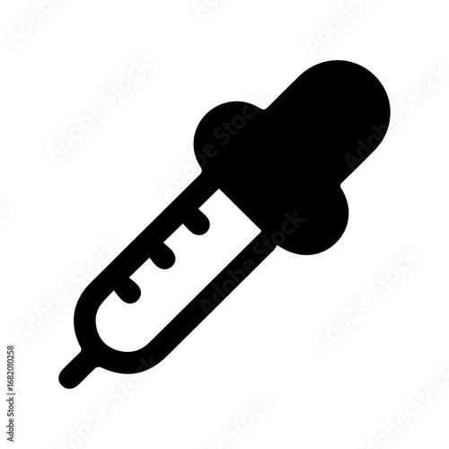 Dropper icon for medical use