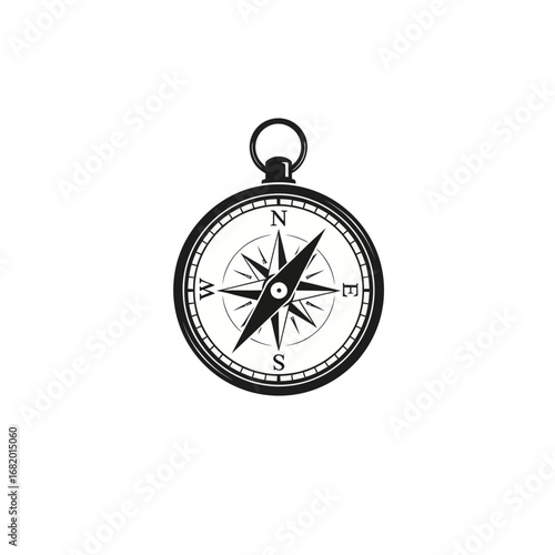 Vintage Compass - A Classic Navigation Tool.