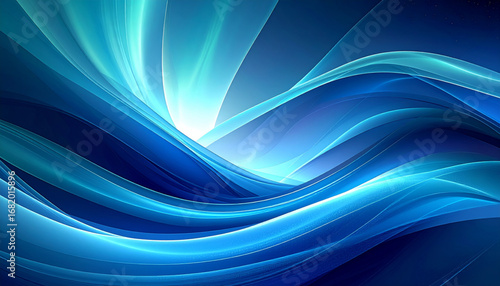 Abstract Aurora for Branding