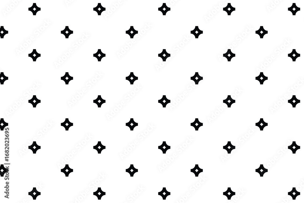Naklejka premium Black Star Line Pattern Background Image