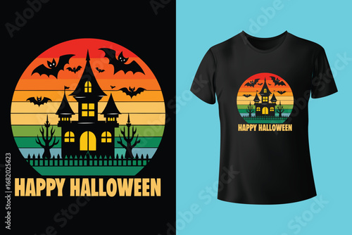 Jack O Lantern Silhouette Set. Cute Creepy Spooky Halloween Pumpkin Fall Autumn Sticker Print Illustration.