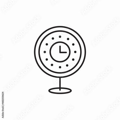 icon vector time clock 