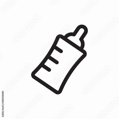 icon vector  baby bottle infant 