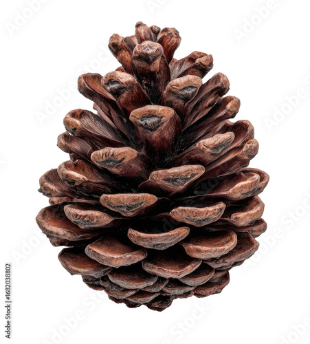 Close-up of a brown pine cone
