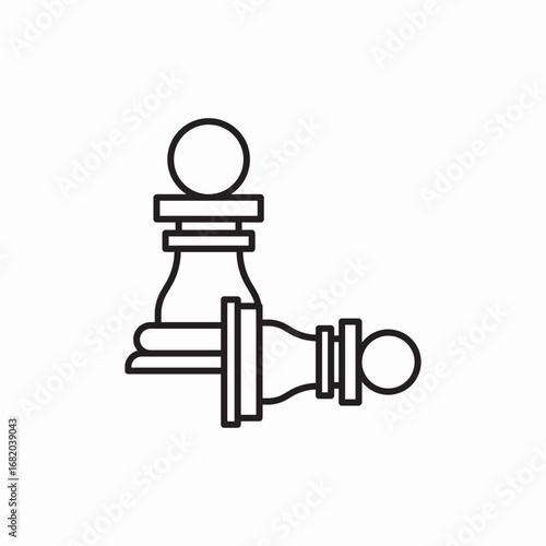 icon vector  chess game 