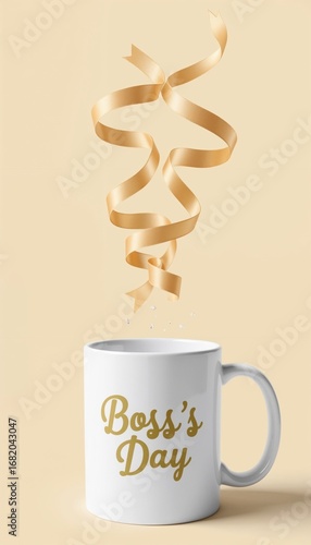 White mug with 