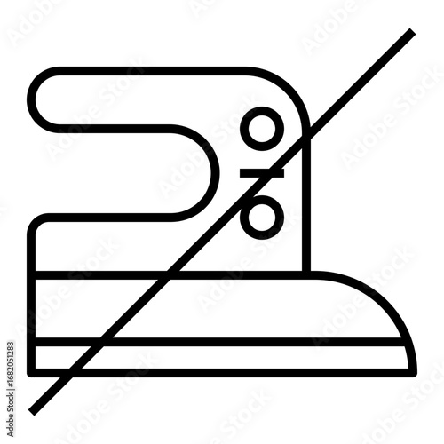 Do Not Iron icon