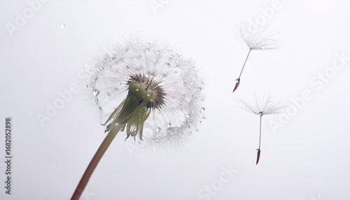 Wallpaper Mural 綿毛 タンポポ 種子 飛ぶ 風 旅 軽やか 儚い 白い ふわふわ 自由 希望 繊細 拡散 空 Torontodigital.ca