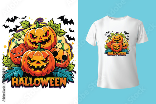 Spooky parents t shirt design