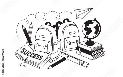 Backpacks, Books, and Global Success: An Illustration of Education