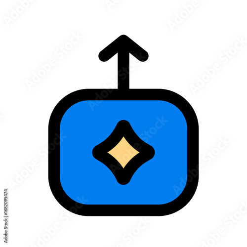 upscale fill color icon