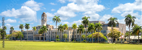 Government House (Parliament of the Republic of Fiji), Suva, Fiji, South Pacific Ocean