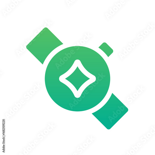 smartwatch gradient icon