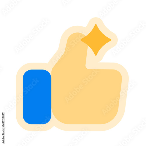 ai recommendation sticker 