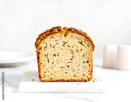 Wallpaper Mural Healthy sliced bread with seeds Torontodigital.ca