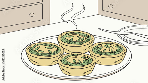 Delicious spinach quiche recipe idea for brunch or light lunch homemade savory tarts recipe 95