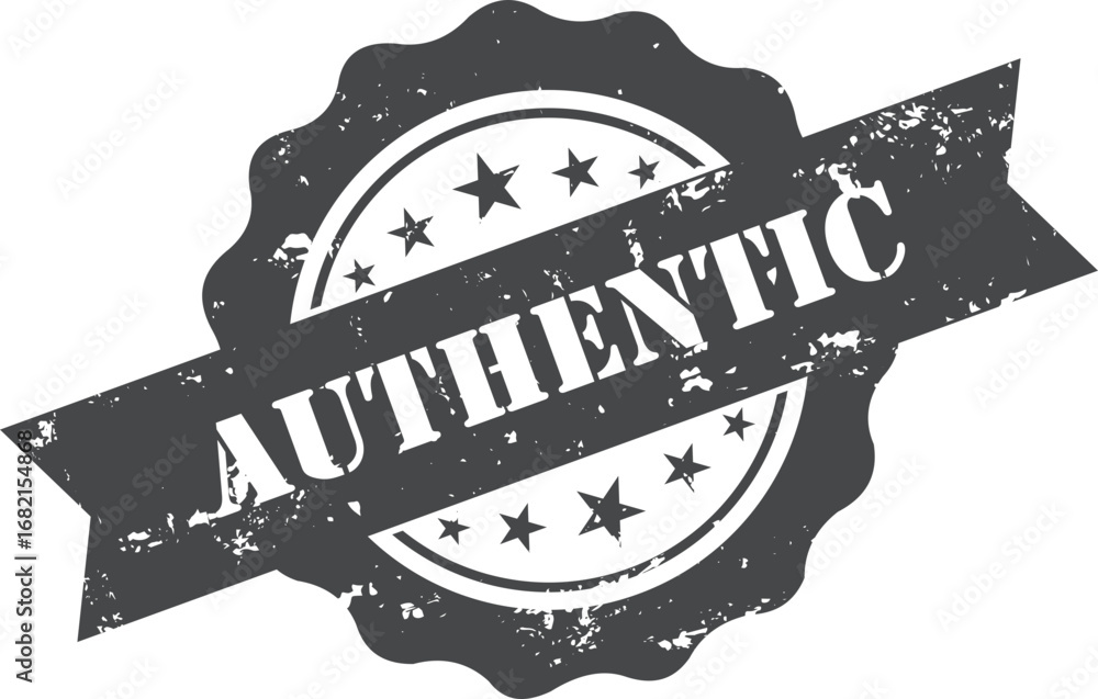 Fototapeta premium authentic Rubber Stamp Vector Template 