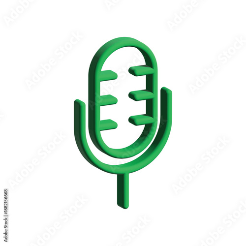 Mic icon design template