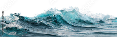 Powerful ocean waves crashing (1)