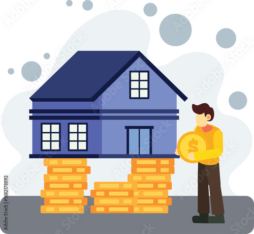 Real Estate Investor Illustration