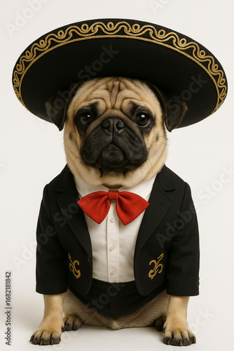 Pug Mariachi