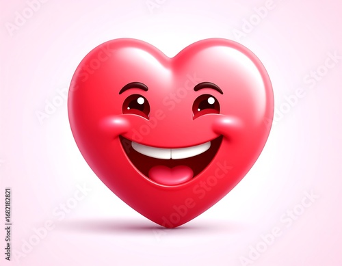 Wallpaper Mural Heart-shaped emoticon Torontodigital.ca