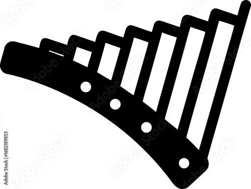 Andean Panpipe Musical Instrument