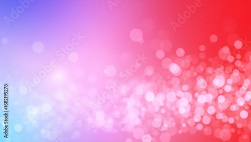 Wallpaper Mural Soft bokeh background with pink and blue gradient and glowing lights Torontodigital.ca