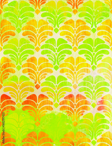 Scratched and distressed vintage, Collage Wallpaper Background