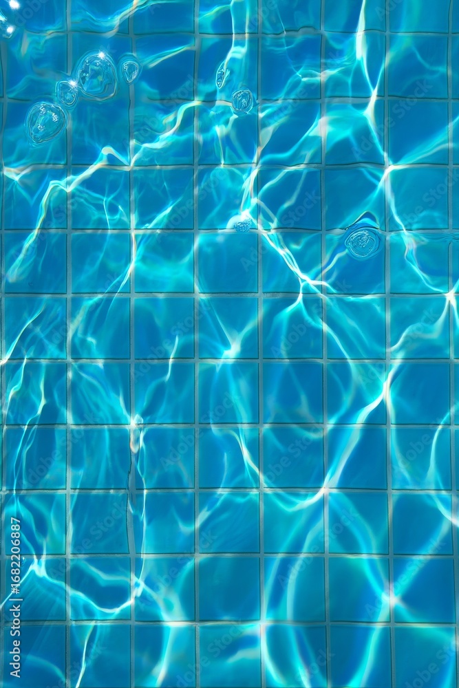 Obraz premium blue water background