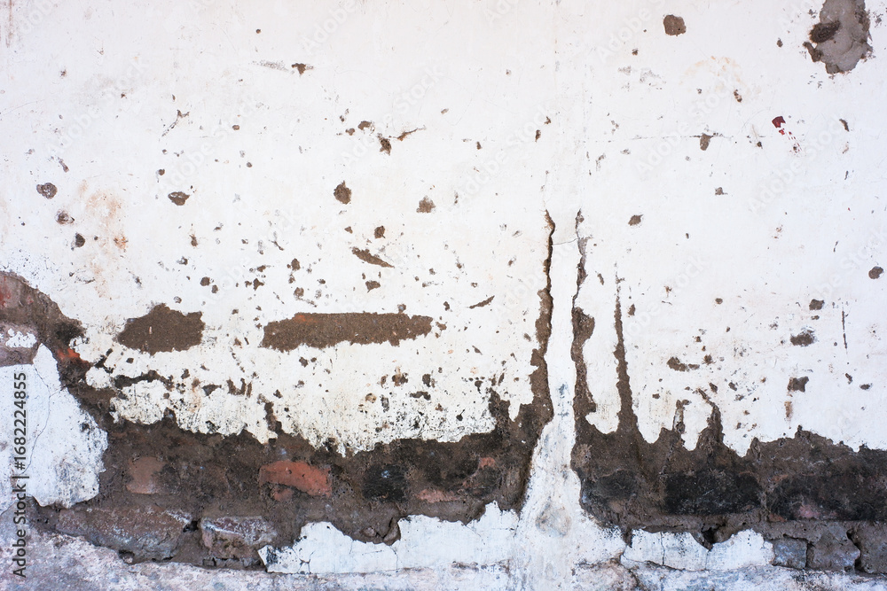 Fototapeta premium cracked wall texture background