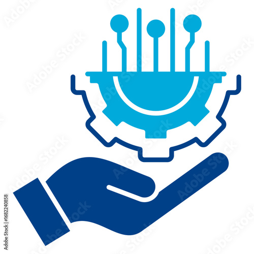 Digital Transformation Icon Set Multiple Style Collection