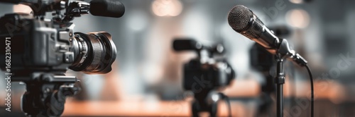 Professional video and audio recording equipment